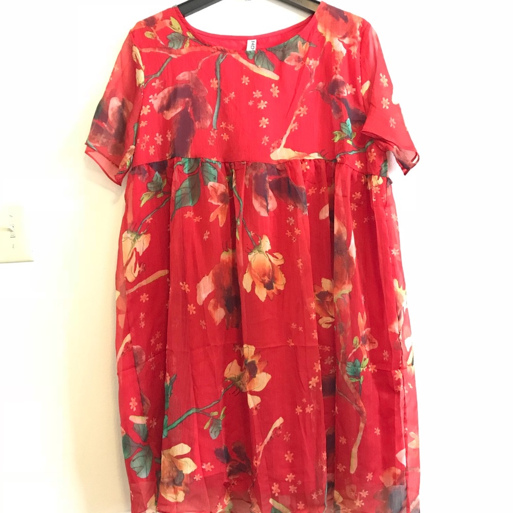 “Baby doll” Floral Dress